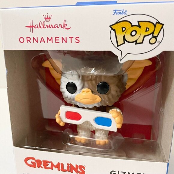 Funko Pop Gizmo Gremlins Movie Hallmark Christmas Tree Ornament - Picture 2 of 16